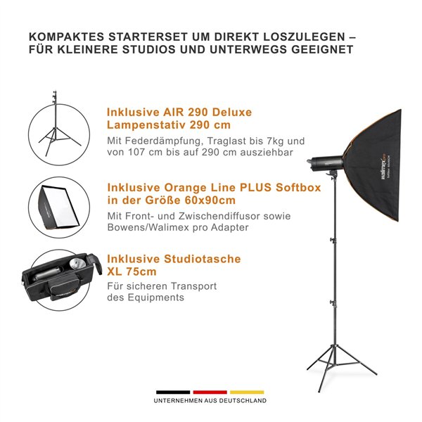 Walimex pro Stager 400 HSS kit Single