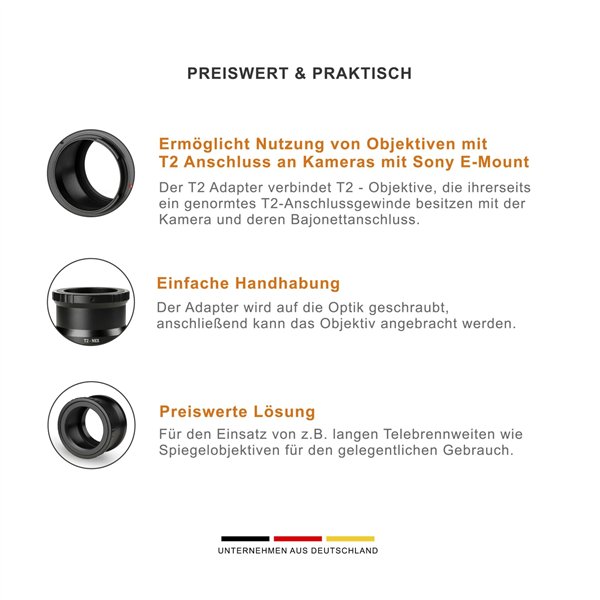 Walimex pro T2 obiettivo p. Sony E