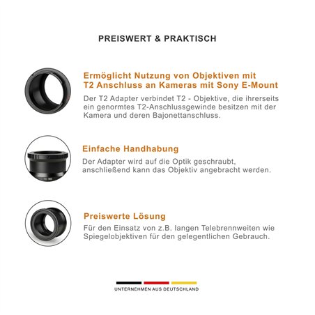 Walimex pro T2 obiettivo p. Sony E