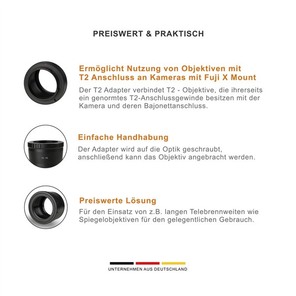 Walimex pro T2 obiettivo per Fujifilm X