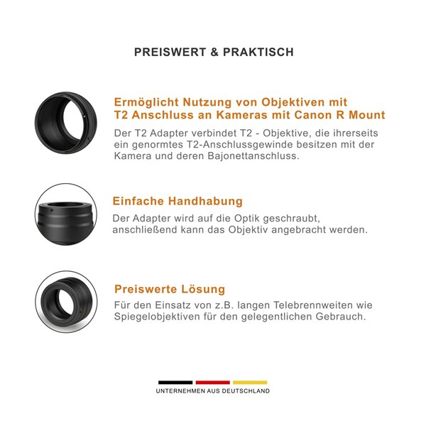 Walimex pro T2 obiettivo per Canon R
