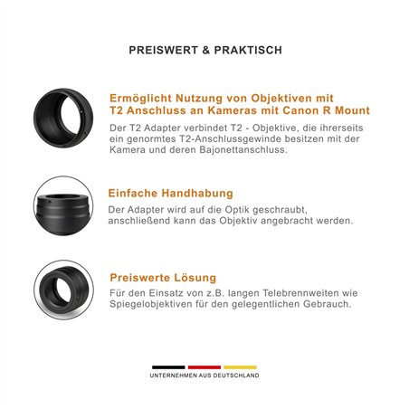 Walimex pro T2 obiettivo per Canon R