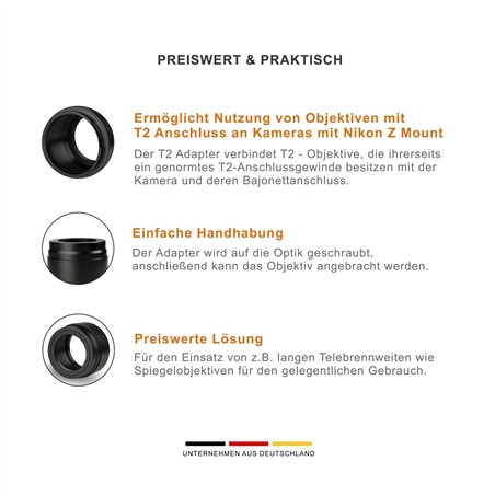 Walimex pro T2 obiettivo per Nikon Z