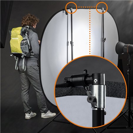 Walimex pro supporto riflettore pieghevole set di 2 pz.