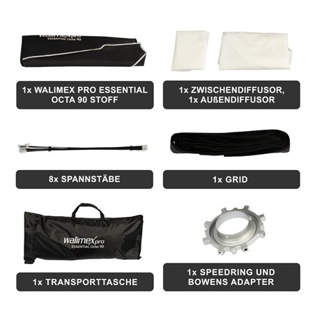 Walimex pro Softbox Essential Octa 90