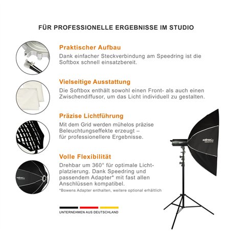 Walimex pro Softbox Essential Octa 120