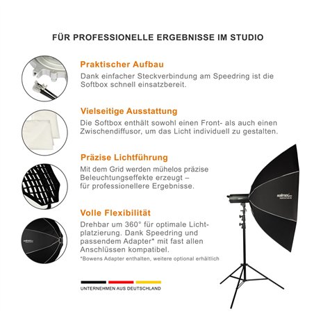 Walimex pro Softbox Essential Octa 150