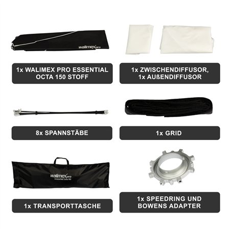 Walimex pro Softbox Essential Octa 150