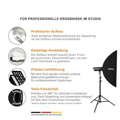 Walimex pro Softbox Essential Striplight 30x120 2