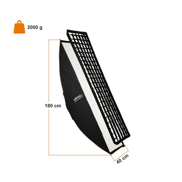 Walimex pro Softbox Essential Striplight 40x180