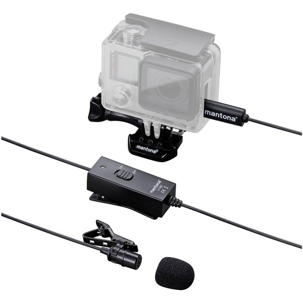 Walimex pro Lavalier microfono per GoPro