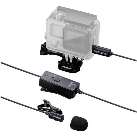 Walimex pro Lavalier microfono per GoPro