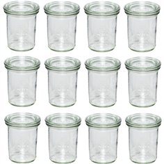WECK vasetti in vetro 160ml confez. da 12 pz.