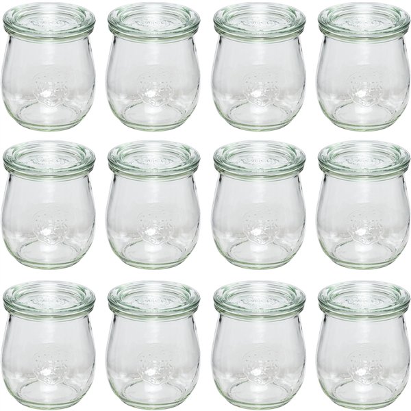 WECK vasetto forma tulipano 220ml conf. da 12 pz.