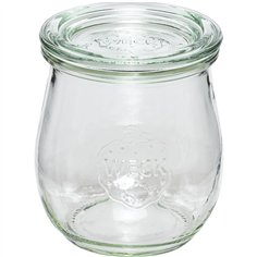 WECK vasetto forma tulipano 220ml conf. da 12 pz. 2
