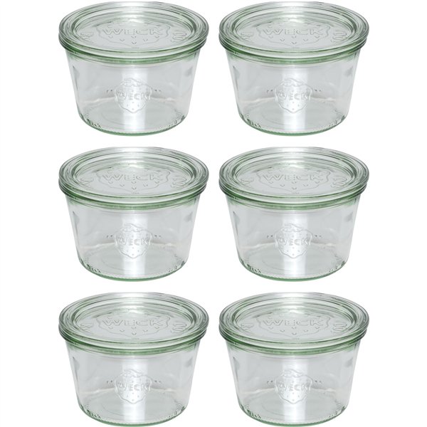 WECK vasetto in vetro  370ml conf. 6pz