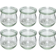 WECK vaso forma tulipano 370ml conf. da 6 pz.