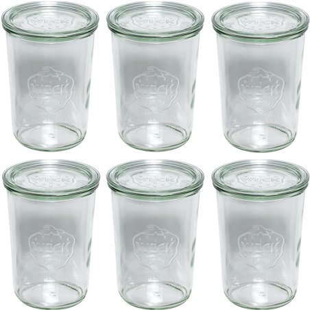 WECK vasetto in vetro 850 ml conf. 6 pz.