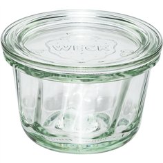 WECK Round Rim Jar Muffin 165ml Set of 6 2
