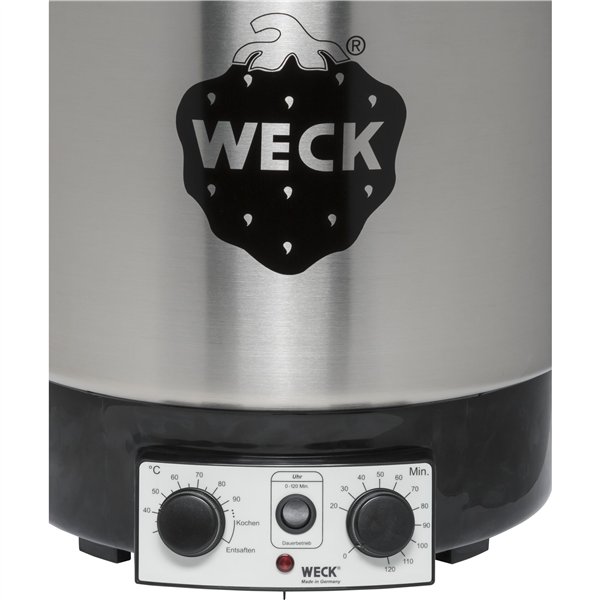 WECK macchina per conserve inox con orologio