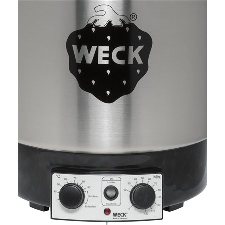 WECK macchina per conserve inox con orologio