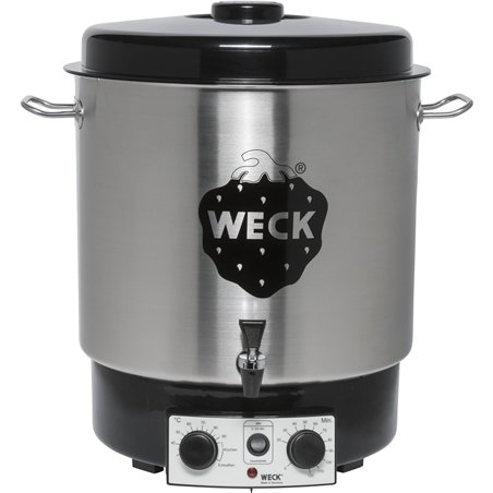 WECK macchina per conserve inox con orologio e rubinetto