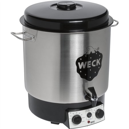 WECK macchina per conserve inox con orologio e rubinetto