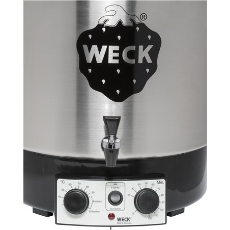 WECK macchina per conserve inox con orologio e rubinetto
