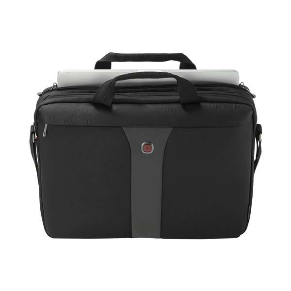 Wenger Legacy 17 Slimcase nero/grigio
