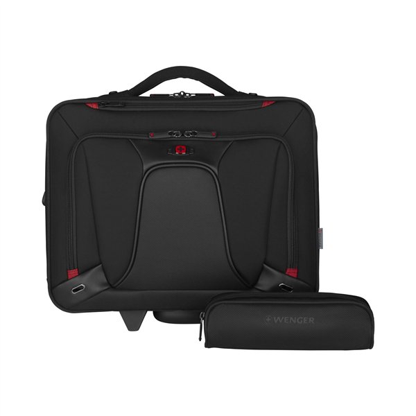 Wenger Transfer 20cm depth Wheeled Business Case nero