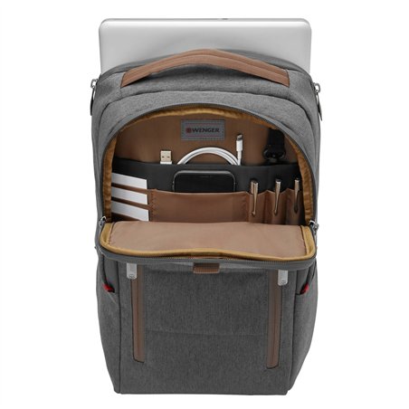 Wenger City Upgrade Notebook Zaino 16  grigio