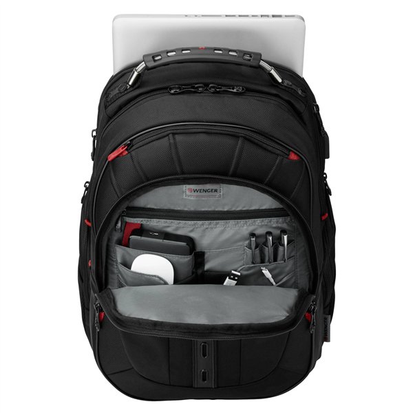 Wenger Pegasus Deluxe Ballistic Notebook Zaino 16  nero