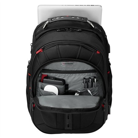 Wenger Pegasus Deluxe Ballistic Notebook Zaino 16  nero