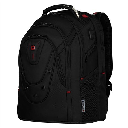 Wenger Ibex Ballistic Deluxe Notebook Zaino 16  nero