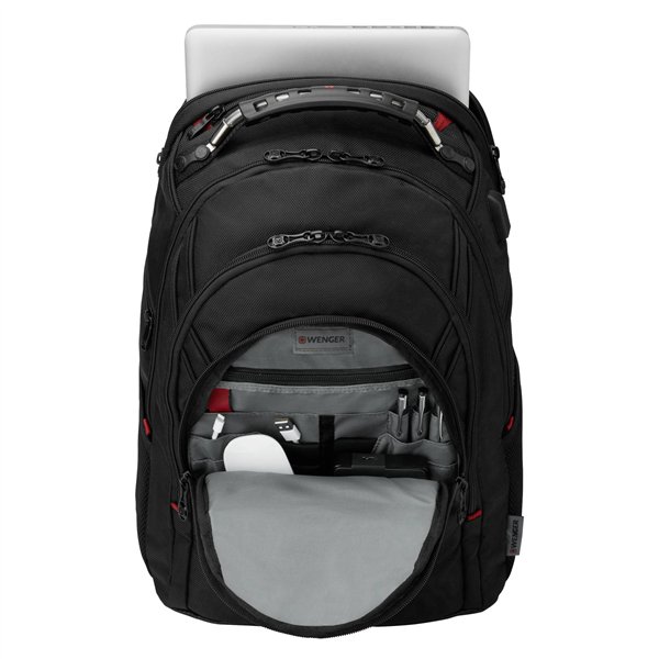 Wenger Ibex Ballistic Deluxe Notebook Zaino 16  nero