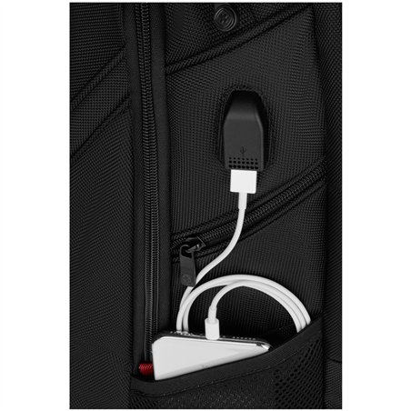 Wenger Ibex Ballistic Deluxe Notebook Zaino 16  nero