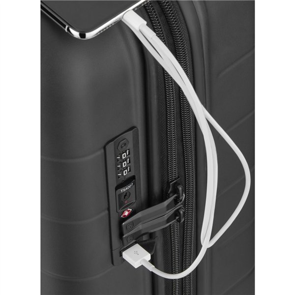 Wenger Syntry Carry-On Trolley nero/grigio