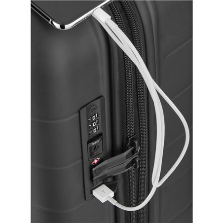 Wenger Syntry Carry-On Trolley nero/grigio