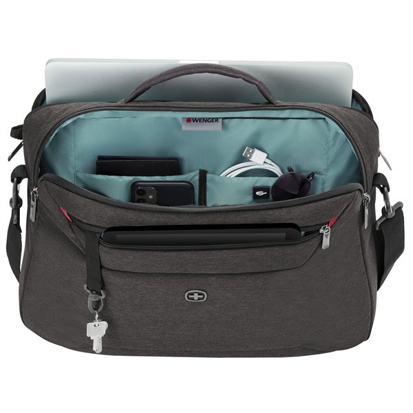 Wenger MX Commute borsa laptop incl. cinghie zaino 16  grigio