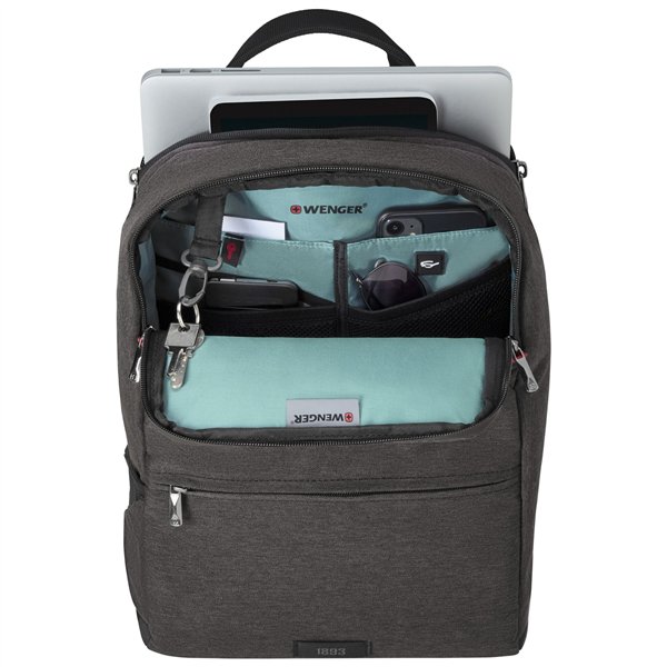 Wenger MX Reload Laptop-Rucksack incl. per tablet 14  grigio