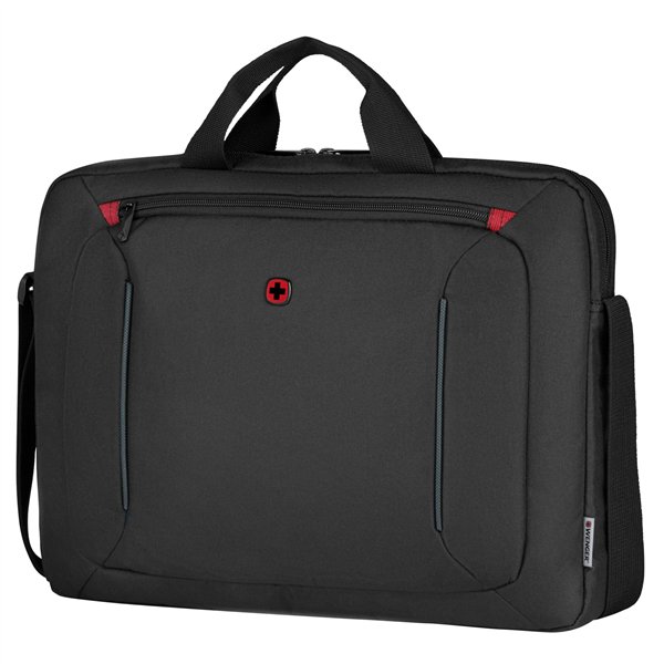 Wenger BQ 16  Laptop Slimcase Toploader Laptop borsa nero