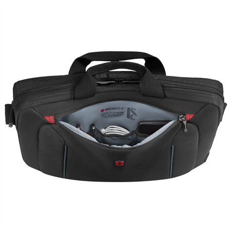 Wenger BQ 16  Laptop Slimcase Toploader Laptop borsa nero