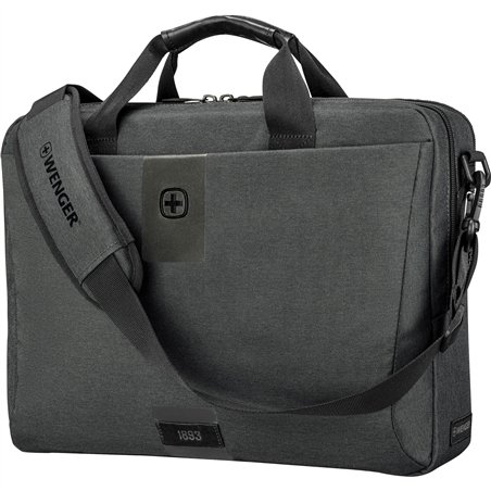 Wenger MX ECO Brief 16 Laptop borsa grigio