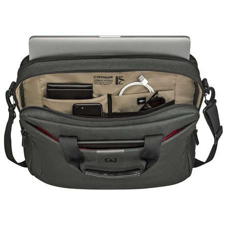 Wenger MX ECO Brief 16 Laptop borsa grigio