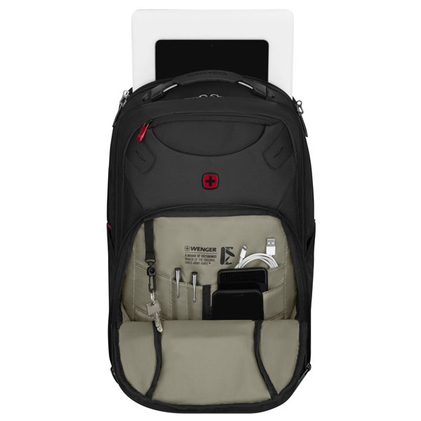 Wenger Cosmic 17  zaino p.laptop con tasca per tablet nero