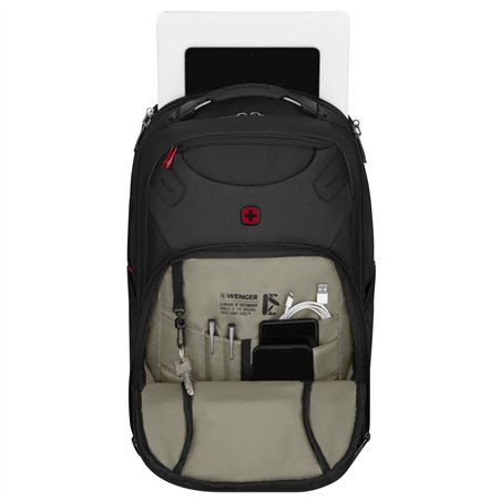 Wenger Cosmic 17  zaino p.laptop con tasca per tablet nero
