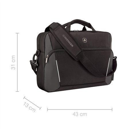 Wenger XE Compact Brief 16 Laptop Tasche schwarz