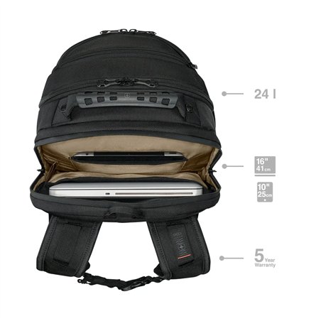 Wenger Legacy Black Series 16 zaino per laptop nero