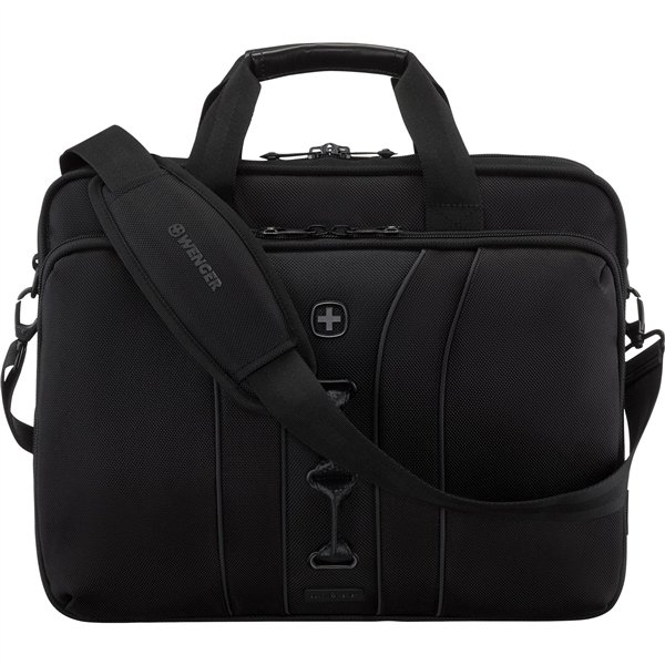 Wenger Legacy Black Series 16 Laptop Briefcase black