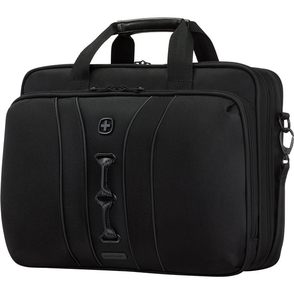 Wenger Legacy Black Series 16 Laptop Briefcase black